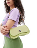 Coach Wavy Dinky Bag In Coachtopia Leather Pale Lime