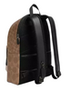 Coach West Backpack In Blocked Signature Canvas Sand Tan