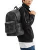 Coach West Backpack In Signature Camo Print Grey