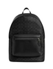 Coach West Backpack In Signature Canvas Charcoal Black