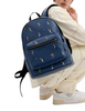 Coach West Backpack With Baseball Print Deep Blue
