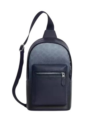 Coach West Pack In Ombre Signature Canvas