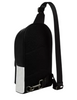 Coach West Pack In Signature Canvas Chalk Black