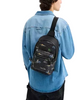 Coach West Pack In Signature Canvas With Surf Print Charcoal
