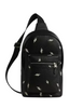 Coach West Pack With Lightning Bolt Print Black