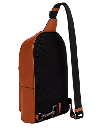 Coach West Pack With Varsity Motif Toffee Black