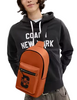 Coach West Pack With Varsity Motif Toffee Black