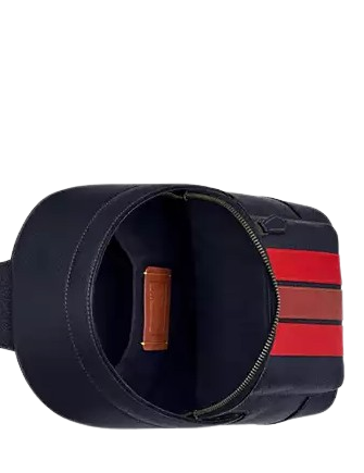 Coach West Pack With Varsity Stripe Midnight Navy