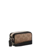 Coach Wyatt Crossbody Bag In Blocked Signature Canvas Sand Tan