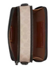 Coach Wyatt Crossbody Bag In Blocked Signature Canvas Sand Tan
