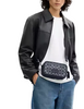 Coach Wyatt Crossbody Bag In Signature Canvas Denim Chalk