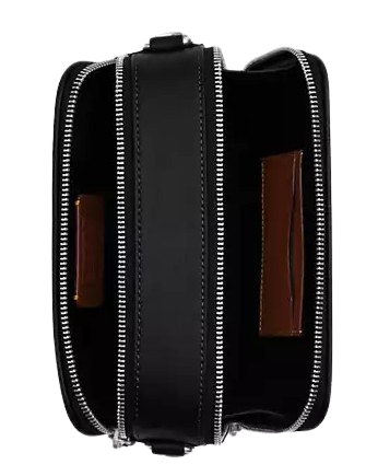 Coach Wyatt Crossbody Bag In Signature Denim Black