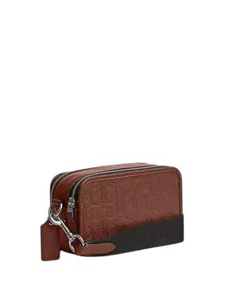 Coach Wyatt Crossbody Bag In Signature Leather Vintage Brown
