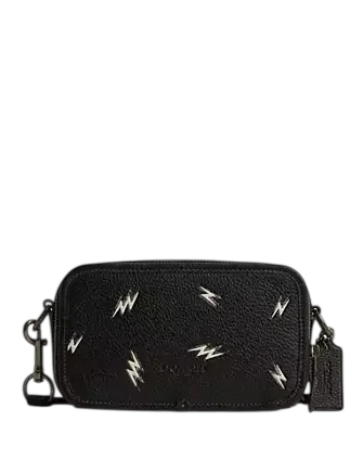 Coach Wyatt Crossbody Bag With Lightning Bolt Print