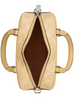 Coach X Peanuts Satchel Crossbody Bag In Signature Canvas With Charlie Brown  Hay 