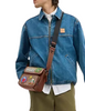 Coach X Peanuts Sullivan Flap Crossbody Bag In Signature Canvas With Patches Tan