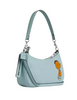 Coach X Peanuts Teri Shoulder Bag With Franklin Light Blue