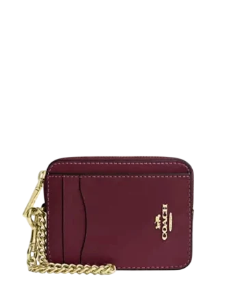 Coach Zip Card Case