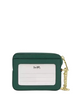 Coach Zip Card Case Emerald