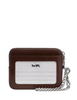 Coach Zip Card Case With Quilting Maple