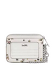 Coach Zip Card Case With Star Print Chalk