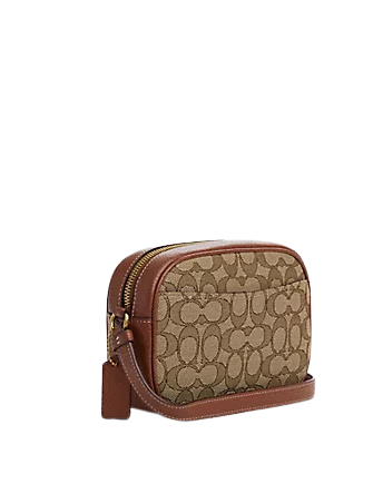 Coach Disney X Coach Mini Jamie Camera Bag In Signature Jacquard With Mickey Mouse Print