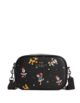 国内発送♪Disney X Coachコラボ商品☆Mini Jamie Camera Bag Coach Disney X Coach Mini Jamie Camera Bag With Holiday