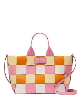 Kate Spade New York Basket Woven Leather Tote