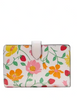 Kate Spade New York Boxed Madison Strawberry Garden Medium Compact Bifold