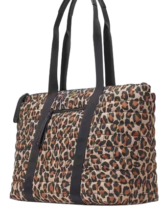 Kate Spade New York Camden Quilted Leopard Extra Large Tote