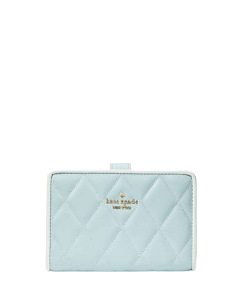 Kate Spade New York Carey Colorblock Medium Compact Bifold Wallet