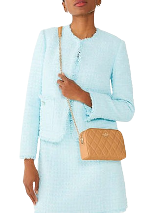Kate Spade New York Carey Smooth Quilted Leather Mini Camera Bag