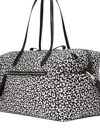 Kate Spade New York Chelsea Leopard Heart Weekender