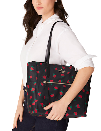 Kate Spade New York Chelsea Rose Toss Printed Tote | Brixton Baker Kate Spade New York Chelsea Rose Toss Printed Tote | Brixton Baker