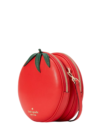 Kate Spade New York Double Mangia Tomato Small Crossbody Kate Spade New York Double Mangia Tomato Small Crossbody