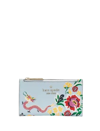 Kate Spade New York Dragon Printed Small Bifold Wallet