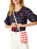 Kate Spade New York Gingham Check North South Phone Crossbody