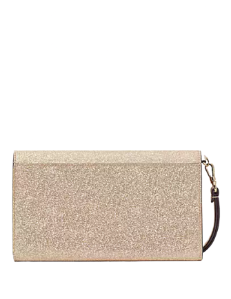 Kate Spade New York Glimmer Medium Flap Wristlet