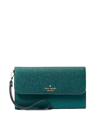 Kate Spade New York Glimmer Medium Flap Wristlet | Brixton Baker Kate Spade New York Glimmer Medium Flap Wristlet | Brixton Baker