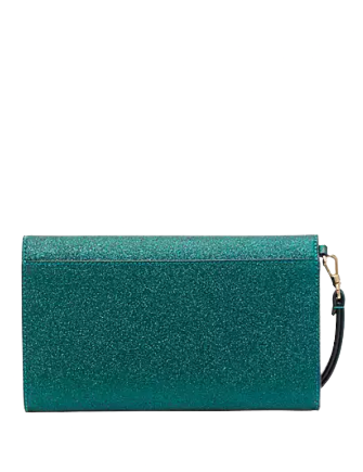 Kate Spade New York Glimmer Medium Flap Wristlet