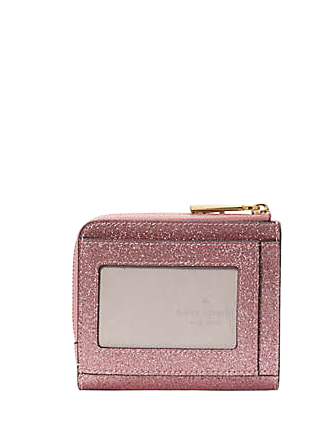 Kate Spade New York Glimmer Boxed Small L-zip Wallet
