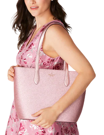 Kate spade 2025 gold glitter purse