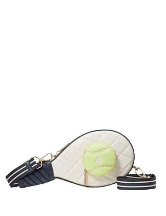 Kate Spade New York Grand Slam 3D Tennis Raquet Crossbody