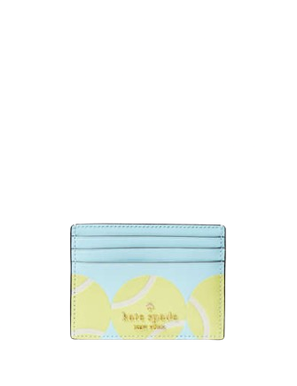 Kate Spade New York Grand Slam Tennis Small Slim Card Holder