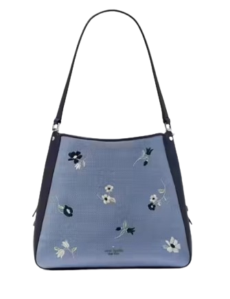 Kate Spade New York Leila Floral Embroidered Medium Triple