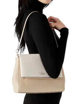 Kate Spade New York Leila Medium Flap Shoulder Bag - Black Shoulder Bags,  Handbags - WKA256734