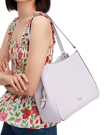 Triple compartment best sale shoulder bag