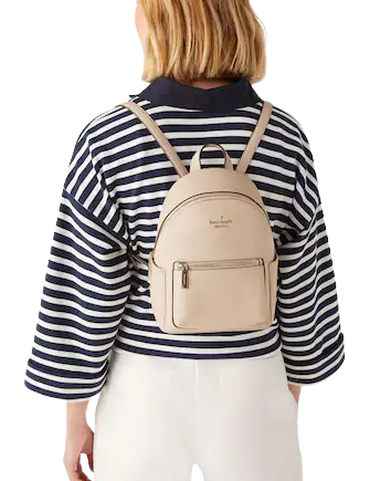 Kate Spade New York Leila Pebbled Leather Mini Dome Backpack