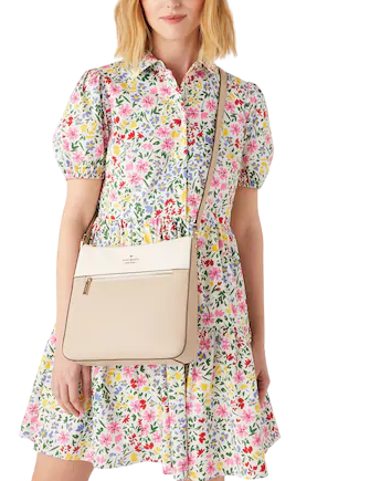 Kate Spade New York Women's Leila Pebbled Leather Medium Top
