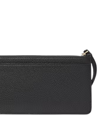 Kate Spade New York Lucy Pebbled Leather Medium L-zip Wristlet